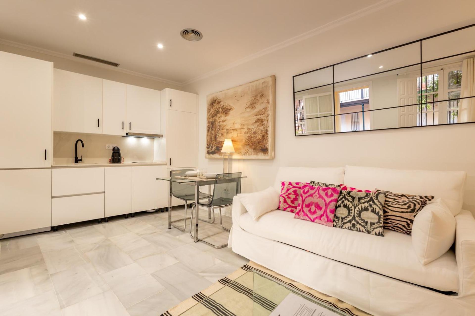 塞维利亚Tranquilo Apartamento En Zona Monumental公寓 外观 照片